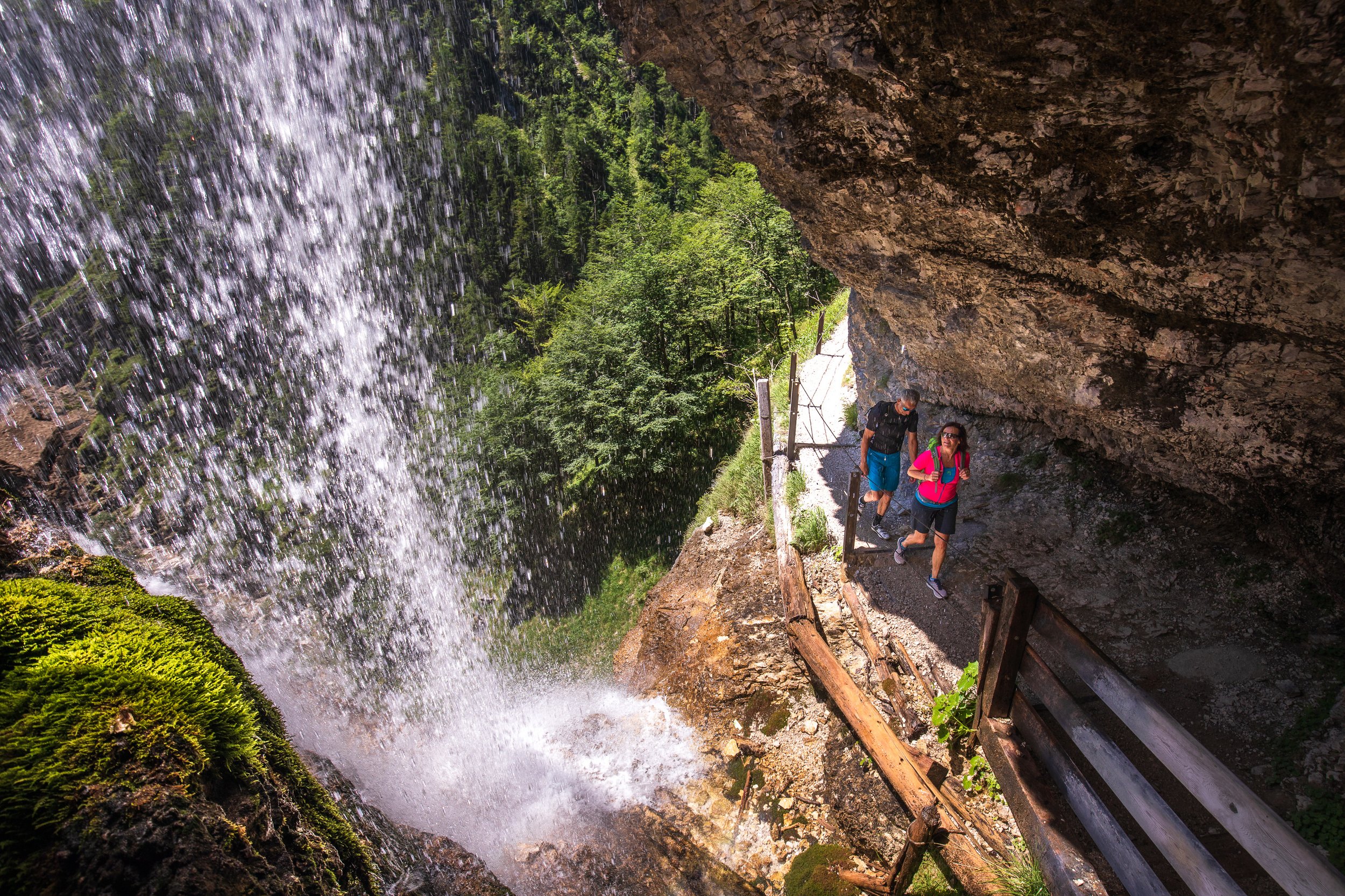 Staubfall Ruhpolding