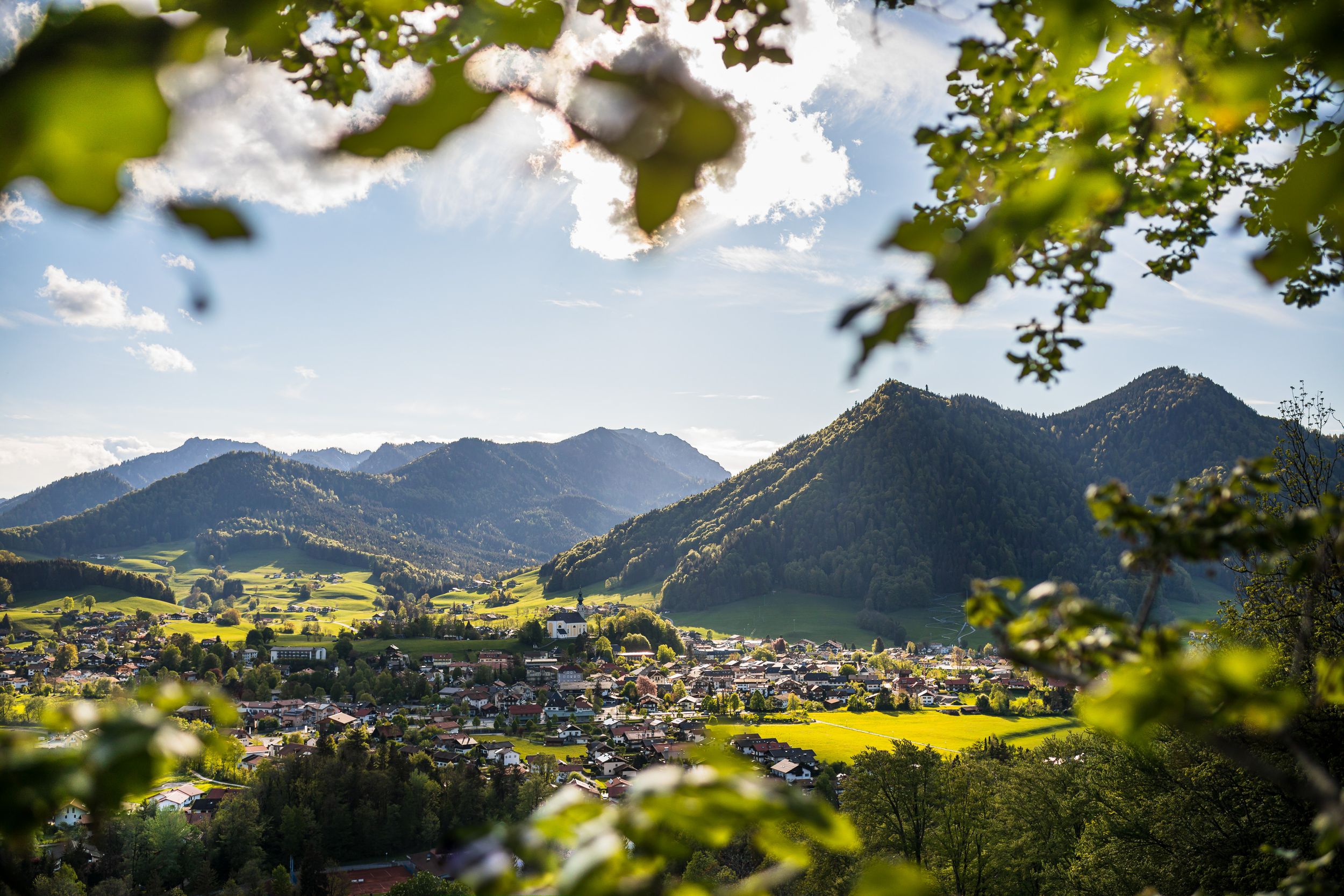 Blick auf Ruhpolding