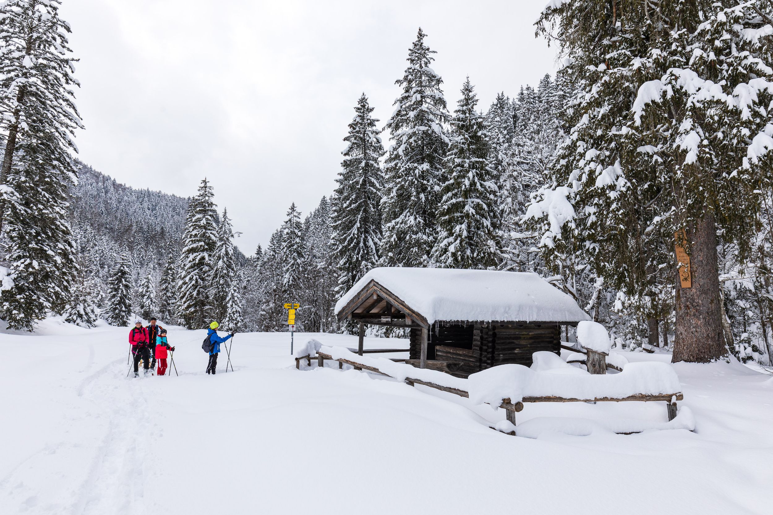 Winterwandern Schwarzachenalm